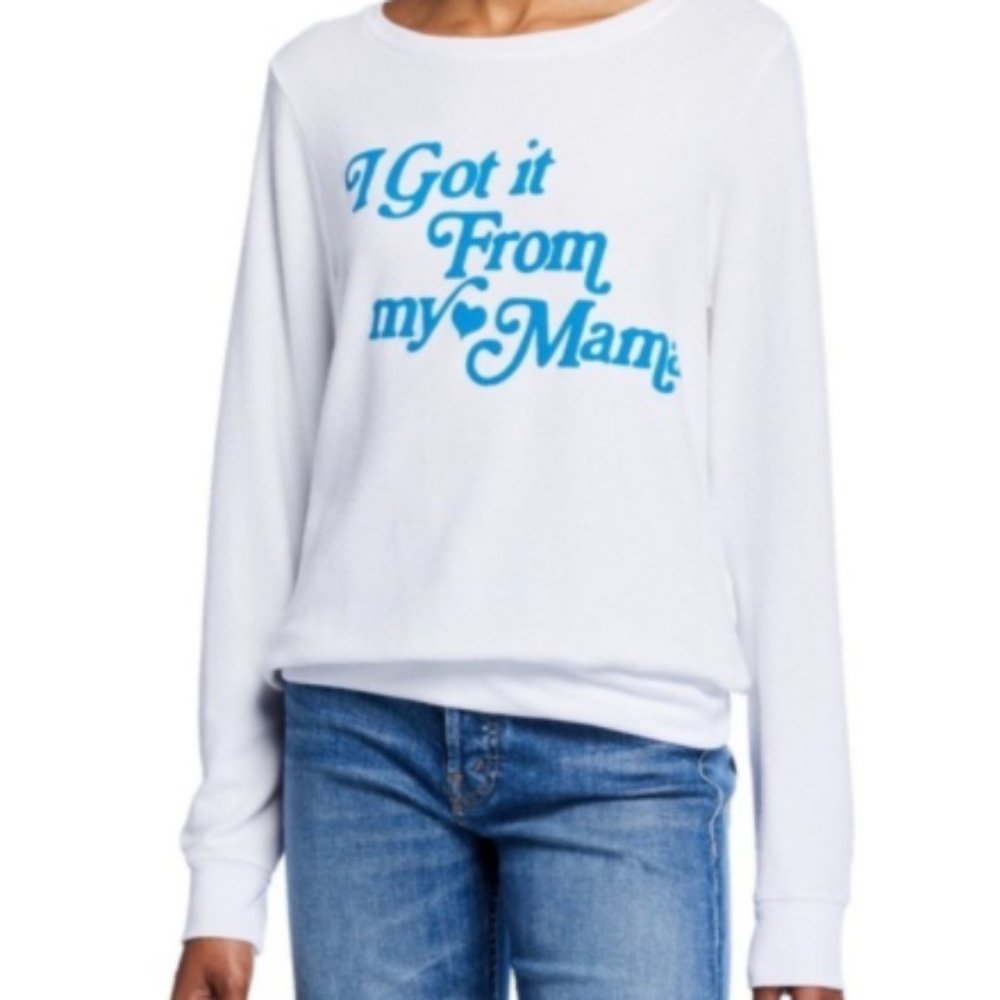 Wildfox I Got It From My Mama Baggy Pullover